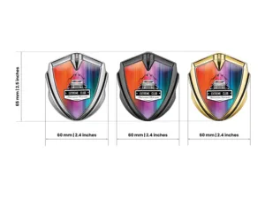 Car Brand Badges Customizable Glossy Brand